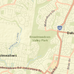 Broadmeadows Street Map