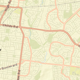 Epping Street Map