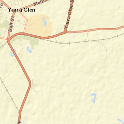 Yarra Glen Street Map