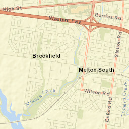 Brookfield Street Map