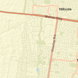 Hillside Street Map