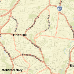 Eltham North Street Map