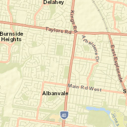 Kings Park Street Map