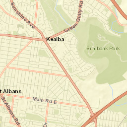 Keilor Downs Street Map