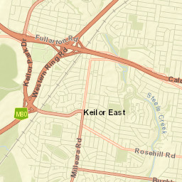 Keilor East Street Map