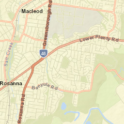 Macleod Street Map