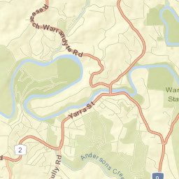 North Warrandyte Street Map