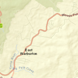 Yarra Ranges Street Map