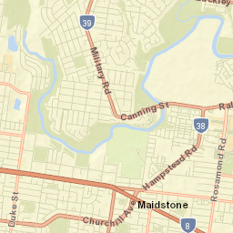 Braybrook Street Map