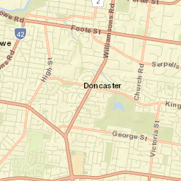 Templestowe Lower Street Map