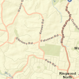 Park Orchards Street Map