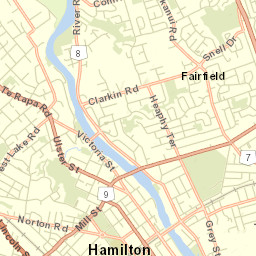 Hamilton Street Map