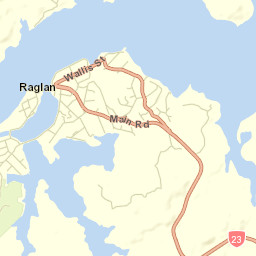 Raglan Street Map