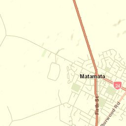 Matamata Street Map