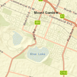 Mount Gambier Street Map