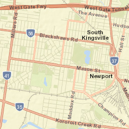 Williamstown North Street Map