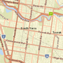 Prahran Street Map