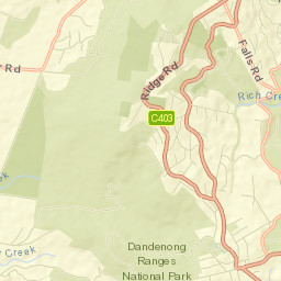 Mount Dandenong Street Map