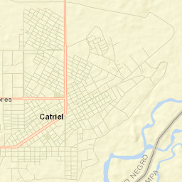 Catriel Street Map
