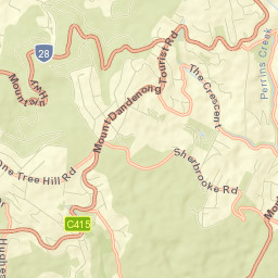 Sassafras Street Map