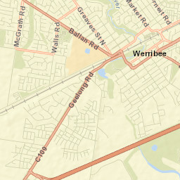 Werribee Street Map