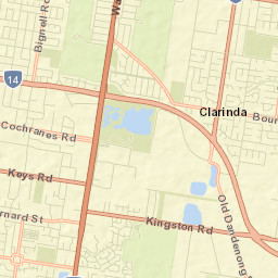 Clarinda Street Map