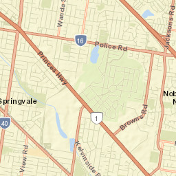 Noble Park North Street Map