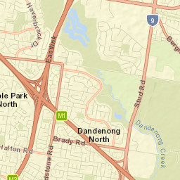 Rowville Street Map