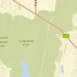 Lysterfield Street Map