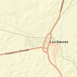 Los Sauces Street Map