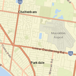Mentone Street Map