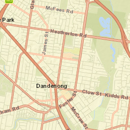 Doveton Street Map
