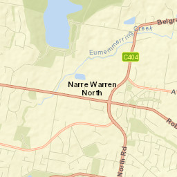 Narre Warren North Street Map