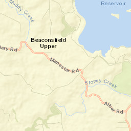 Beaconsfield Upper Street Map