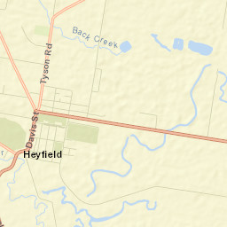 Heyfield Street Map