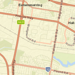 Eumemmerring Street Map