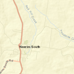 Neerim South Street Map