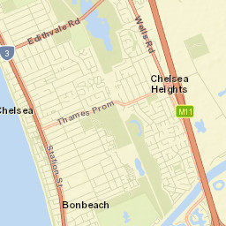 Edithvale Street Map