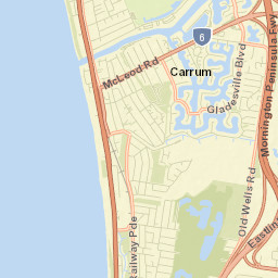 Patterson Lakes Street Map