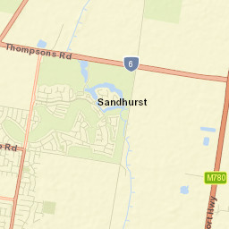 Sandhurst Street Map