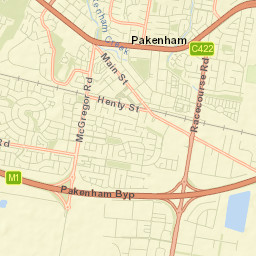 Pakenham Street Map