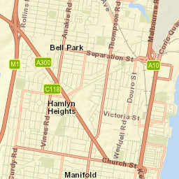 Herne Hill Street Map