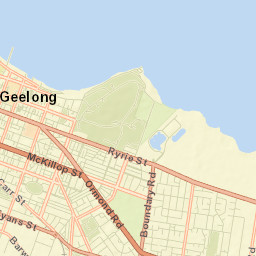 East Geelong Street Map