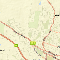 Warragul Street Map