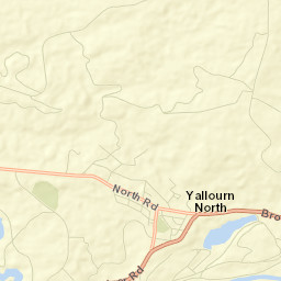 Yallourn North Street Map