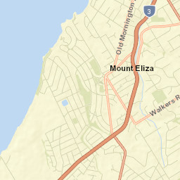 Mount Eliza Street Map