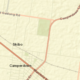 Camperdown Street Map