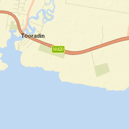 Tooradin Street Map
