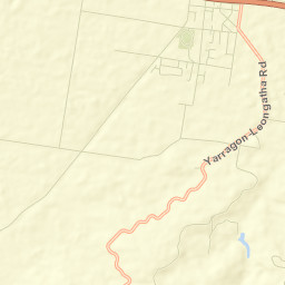 Yarragon Street Map