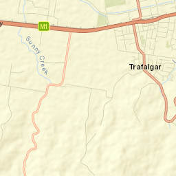 Trafalgar Street Map